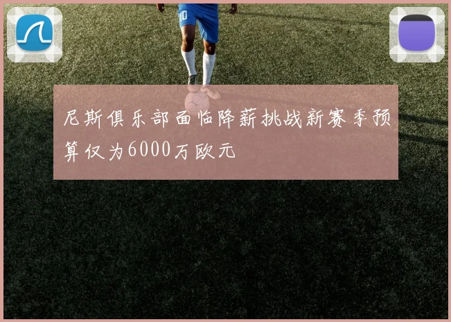尼斯俱乐部面临降薪挑战新赛季预算仅为6000万欧元